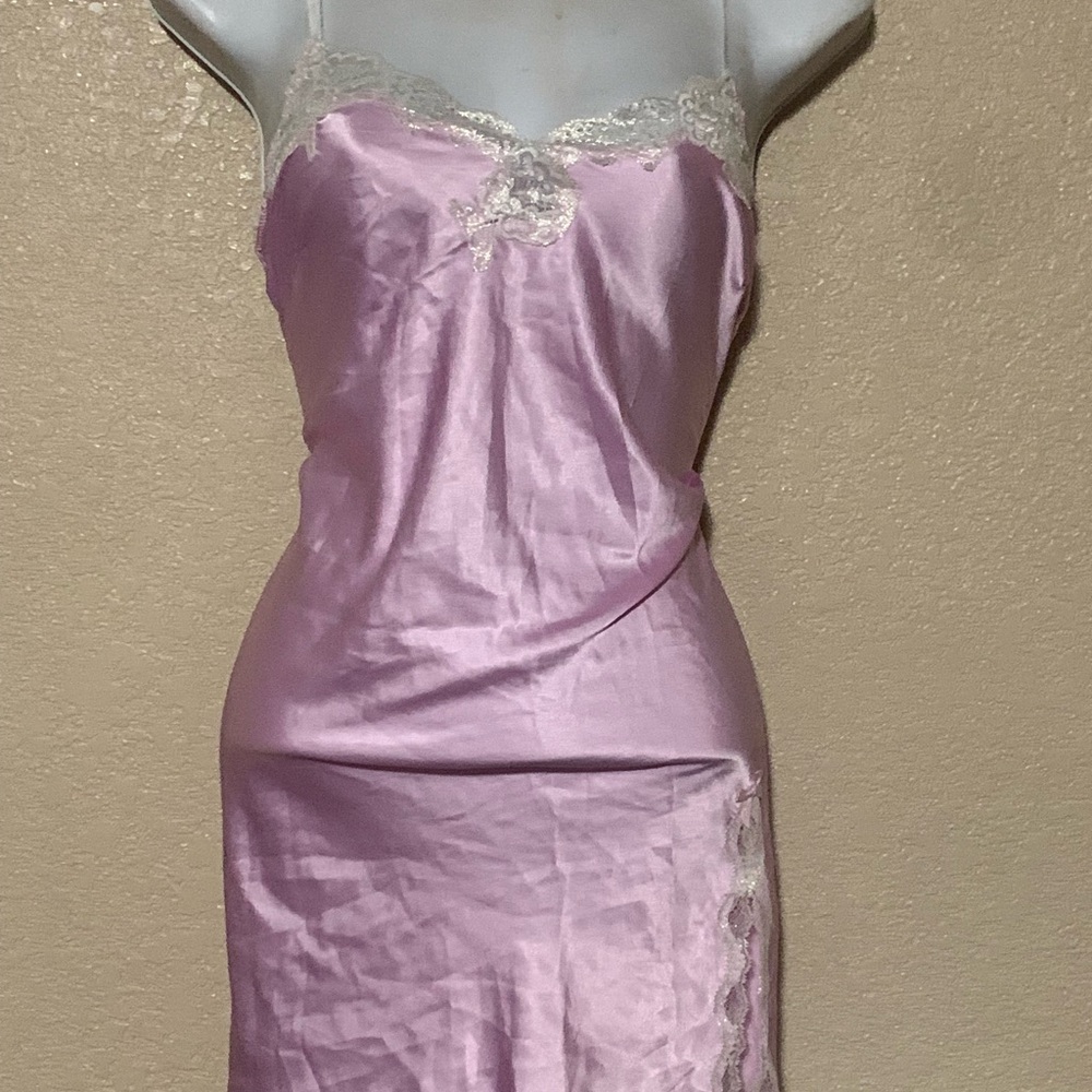 Victoria's Secret Pink Satin Chemise